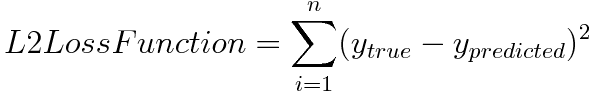 l2 loss function