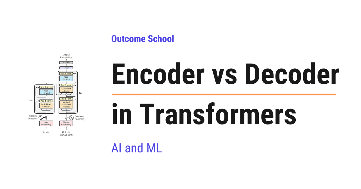 Encoder vs Decoder in Transformers