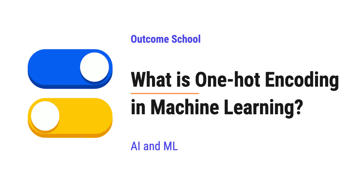 What is One-hot Encoding in Machine Learning?